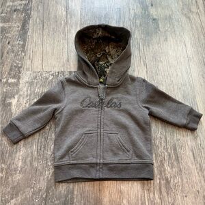 Cabela's Charcoal Kids Hoodie